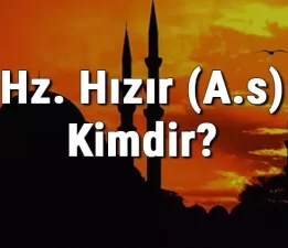 Hz. Hızır A.S.